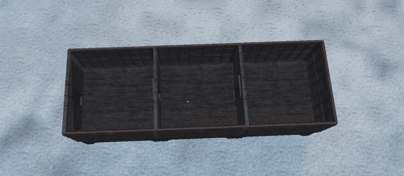 ALLOWED - doors with gaps between walls