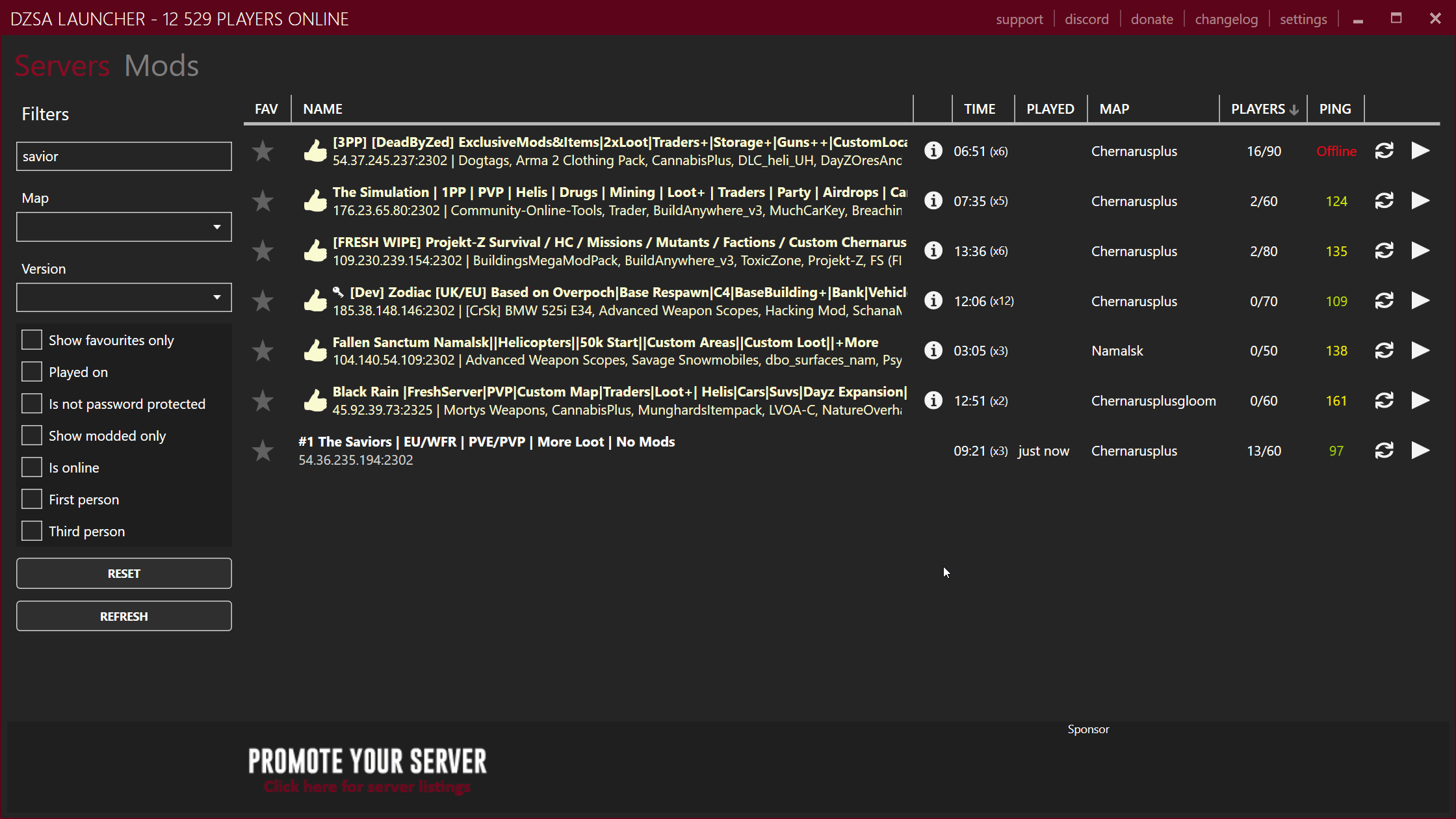 DayZSA Launcher username setup